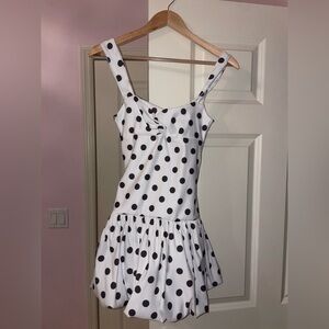 Zara Polka Dot Balloon Dress